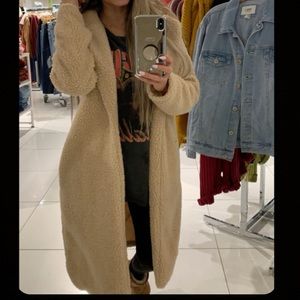 Showpo Teddy trench coat